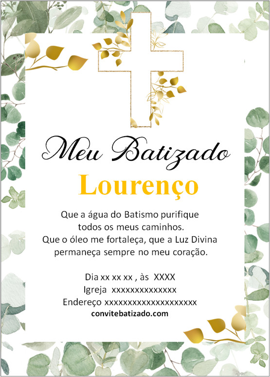 frases criativas para convite de batizado