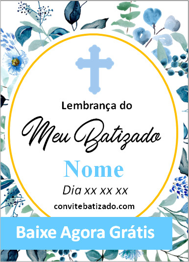 tag batizado delicado