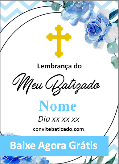 tag batizado menino